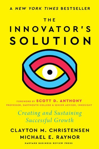 Cover of Innovator's Solution, with a New Foreword