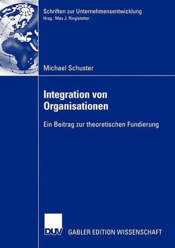 Cover of Integration Von Organisationen