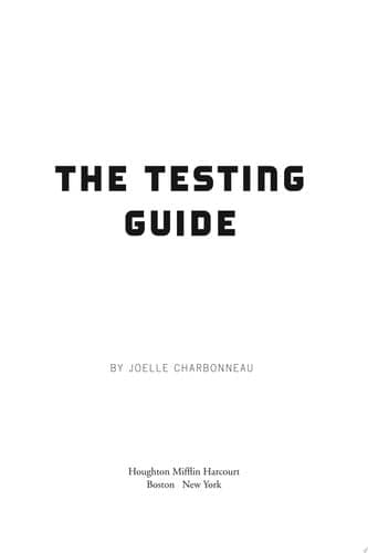 Cover of Testing Guide