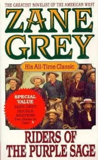 Cover of Riders of the Purple Sage and The Lone Star Ranger