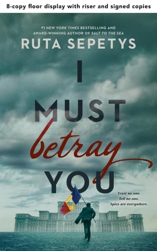 Cover of I Must Betray You 8-Copy SIGNED Floor Display W Riser