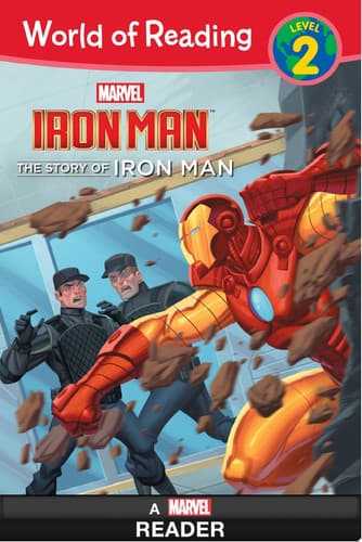 Cover of World of Reading the Story of Iron Man, Level 2
