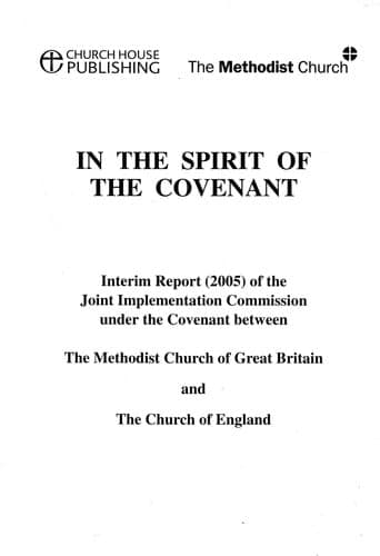 Cover of Conversations between the Church of England and the Methodist Church
