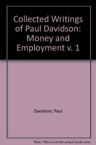 Cover of Collected Writings of Paul Davidson