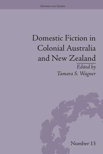 Cover of Domestic Fiction in Colonial Australia and New Zealand