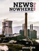 Cover of News from Nowhere - January 2016
