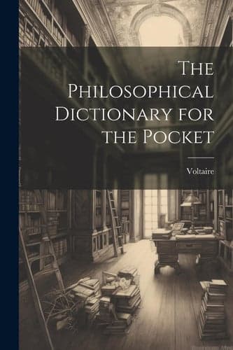Cover of The philosophical dictionary, for the pocket