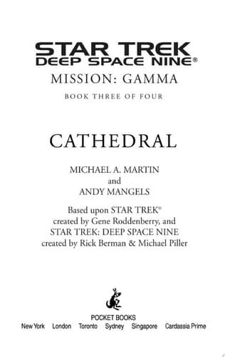 Cover of Mission Gamma Book Three : Cathedral
