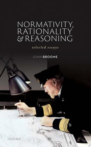 Cover of Normativity, Rationality, and Reasoning