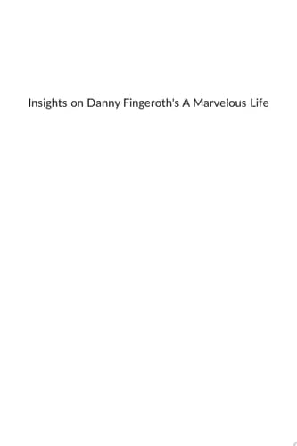 Cover of A Marvelous Life