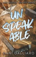 Cover of Unspeakable: A Reverse Age Gap, Single Mom Hockey Romance (The Ohio Rusties Hockey Series)