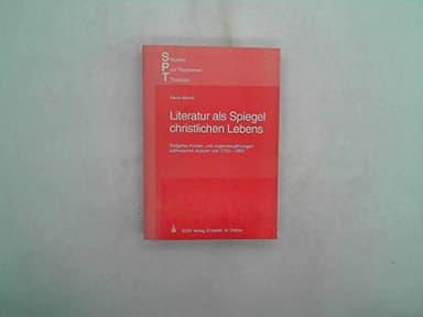 Cover of Literatur als Spiegel christlichen Lebens