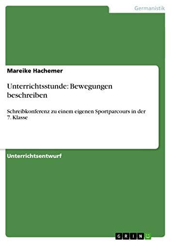 Cover of Unterrichtsstunde