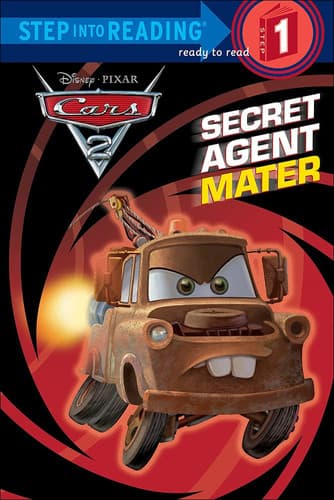 Cover of Secret Agent Mater (Step into Reading: Ready to Read Step 1: Disney Pixar Cars 2)