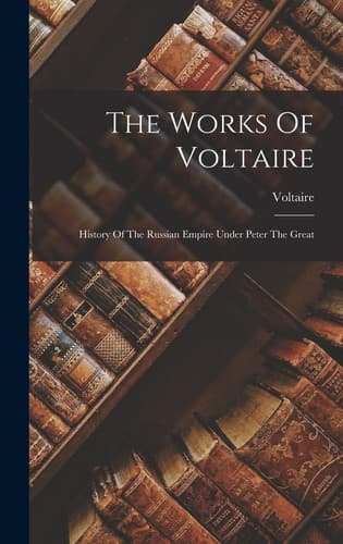 Cover of The history of the Russian empire under Peter the Great