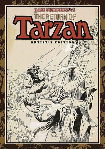 Cover of Joe Kubert's the Return of Tarzan