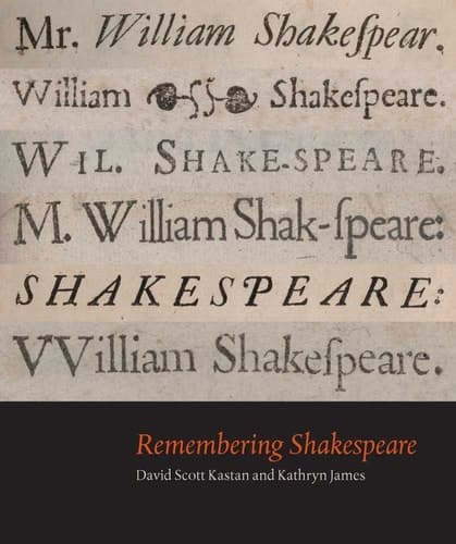 Cover of Remembering Shakespeare