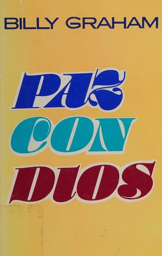 Cover of Paz con Dios