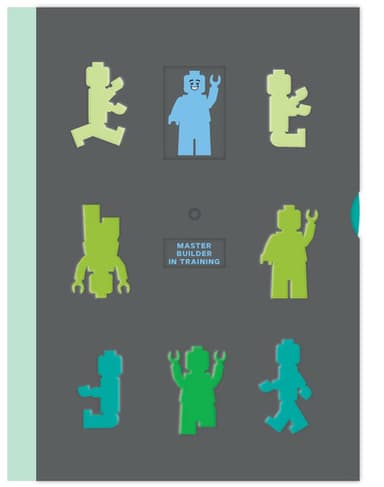 Cover of LEGO Master Builder Notebook