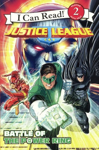 Cover of Battle Of The Power Ring (I Can Read! Level 2: Justice League)
