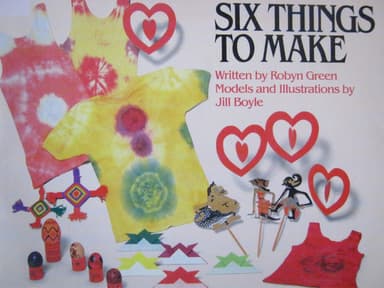 Cover of Six things to make