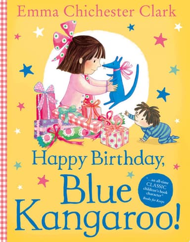 Cover of Happy Birthday, Blue Kangaroo!