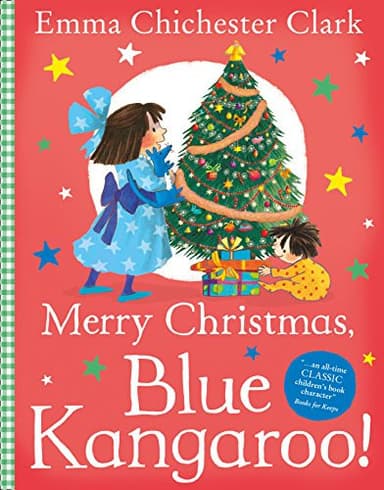 Cover of Merry Christmas, Blue Kangaroo!