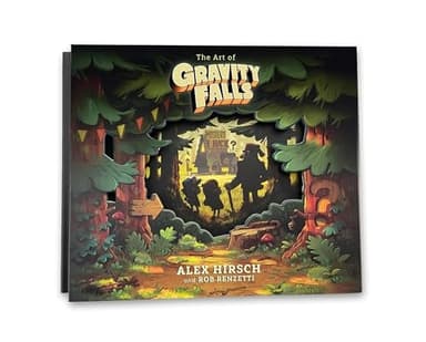 Cover of The Art of Gravity Falls