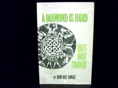 Cover of A diamond is hard but not tough