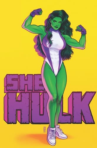 Cover of She-Hulk by Rainbow Rowell Omnibus Jen Bartel Cover