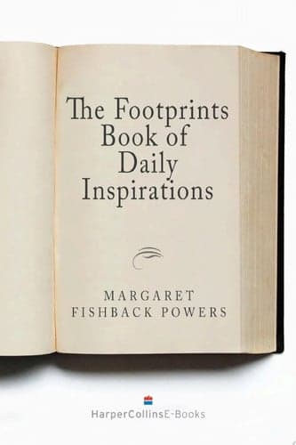 Cover of Footprints Book of Daily Inspirations