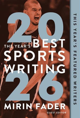 Cover of The Year's Best Sports Writing 2026