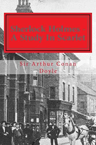 Cover of Sherlock Holmes - a Study in Scarlet