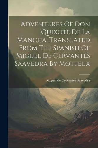 Cover of The adventures of Don Quixote
