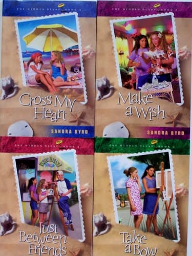 Cover of Hidden Diary Pack, Vols. 1 - 4 (Cross My Heart, Make a Wish, Just Between Friends, Take a Bow)