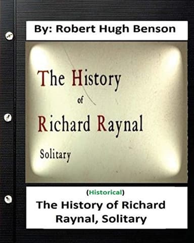 Cover of History of Richard Raynal, Solitary