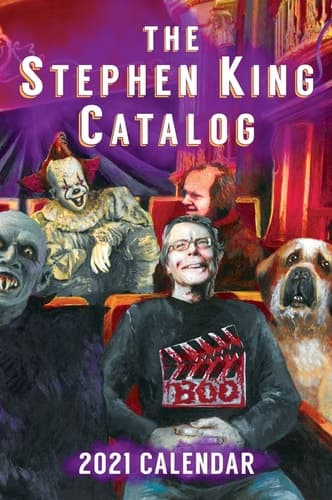 Cover of 2021 Stephen King Catalog Desktop Calendar