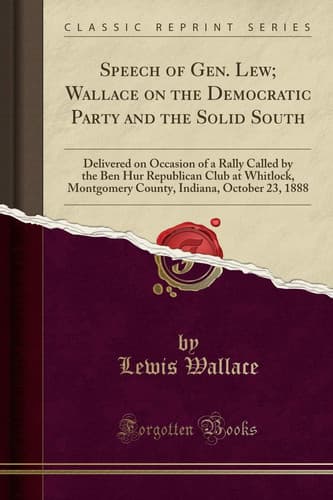 Cover of Klaw & Erlanger's production of Gen. Lew Wallace's "Ben=Hur,"
