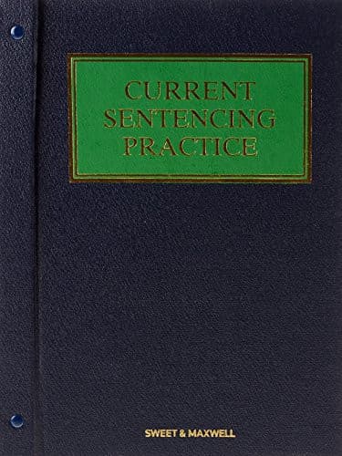 Cover of Current Sentencing Practice