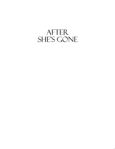 Cover of After She's Gone