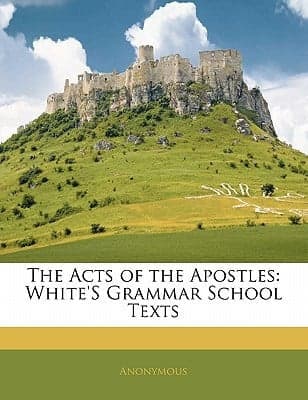 Cover of The acts of the Apostles