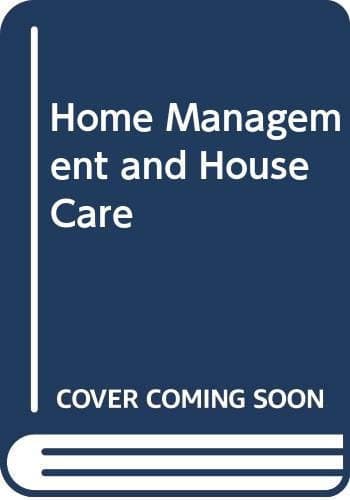 Cover of Home management and house care
