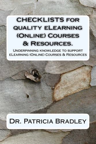 Cover of CHECKLISTS for Quality ELearning  Courses and Resources