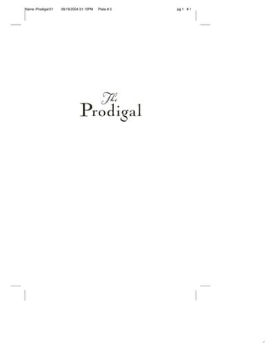 Cover of Prodigal