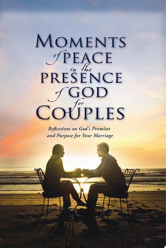 Cover of Moments of Peace in the Presence of God for Couples
