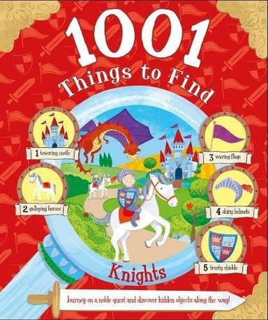 Cover of 1001 Things to Find - Knights