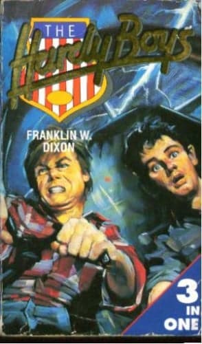 Cover of The Masked Monkey, The Shattered Helemt & The Clue Of The Hissing Serpent (The Hardy Boys 3 In 1)