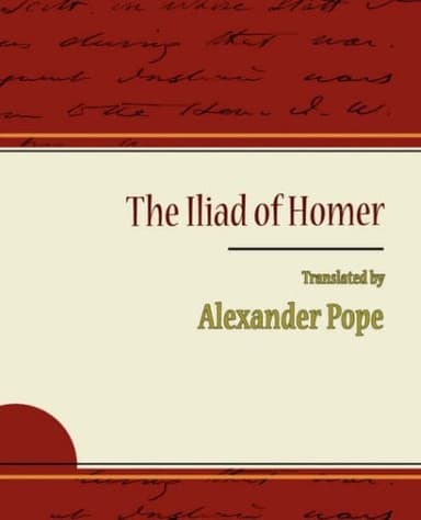 Cover of The Iliad of Homer