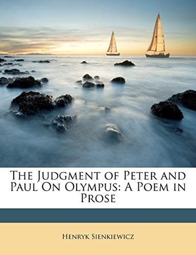 Cover of The judgment of Peter and Paul on Olympus
