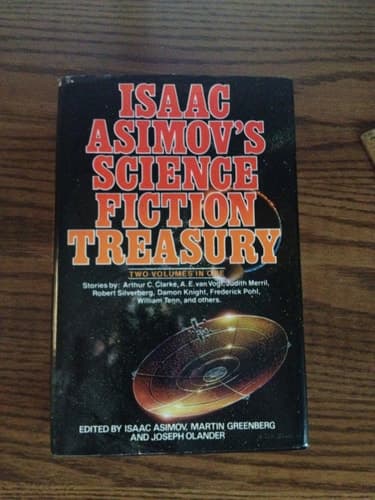 Cover of Isaac Asimov's Science Fiction Treasury